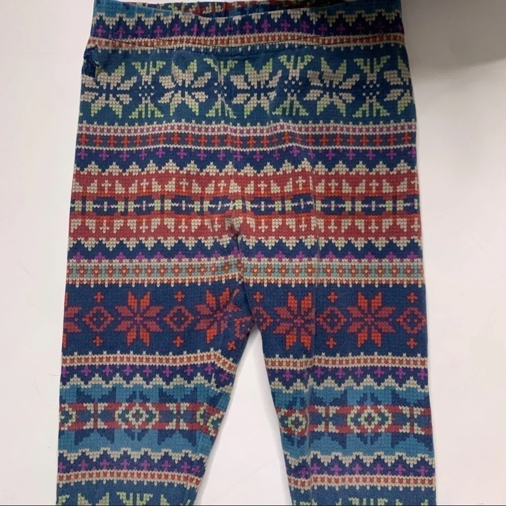 Polo Ralph Lauren digital multi south west Print Legging Toddler size 4T girl